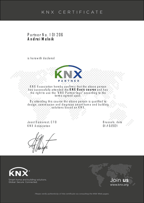 KNX Association, Virasmart SIA