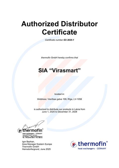 Thermofin, Virasmart SIA