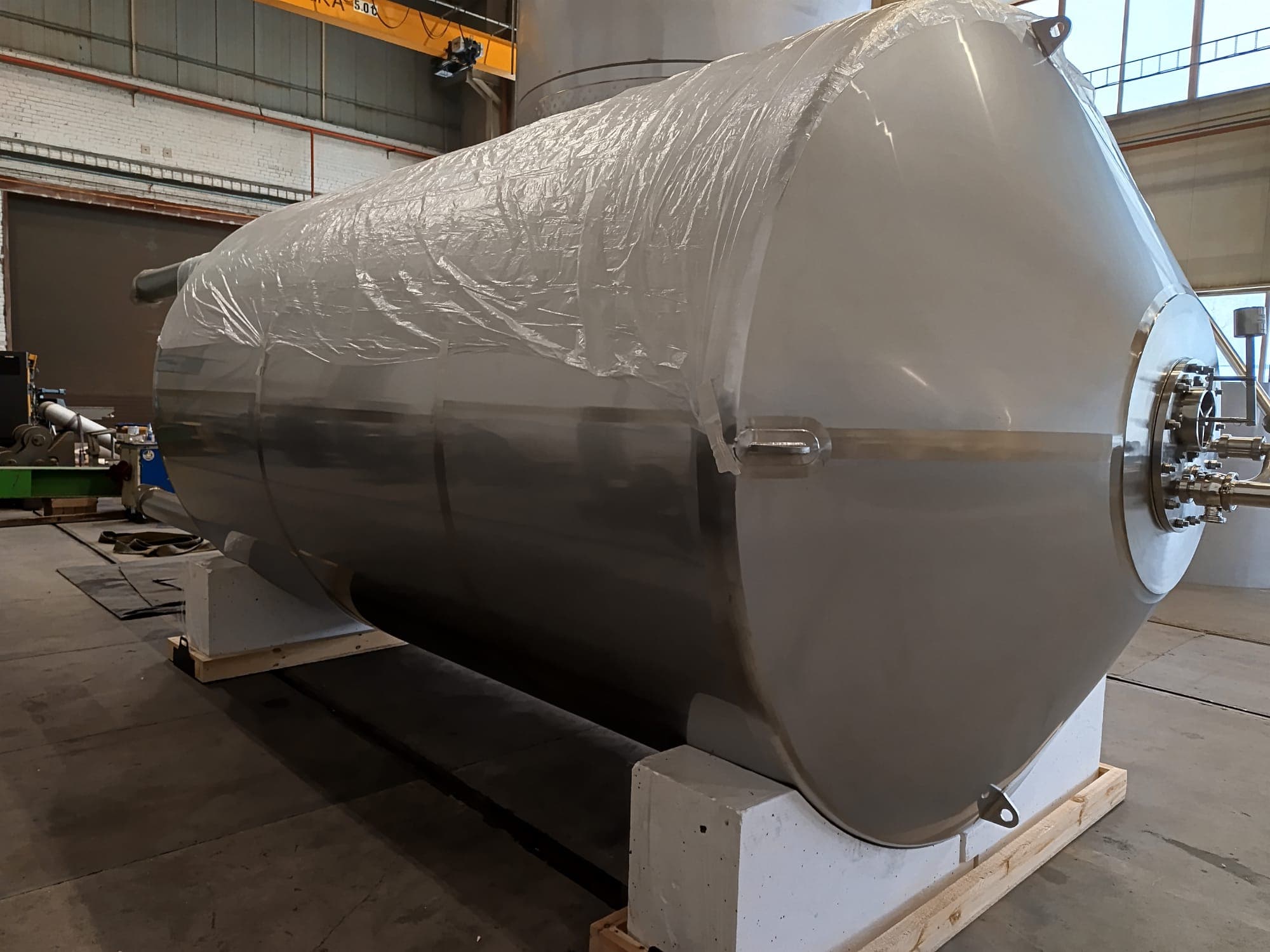 Steel tank supplied by Virasmart 3