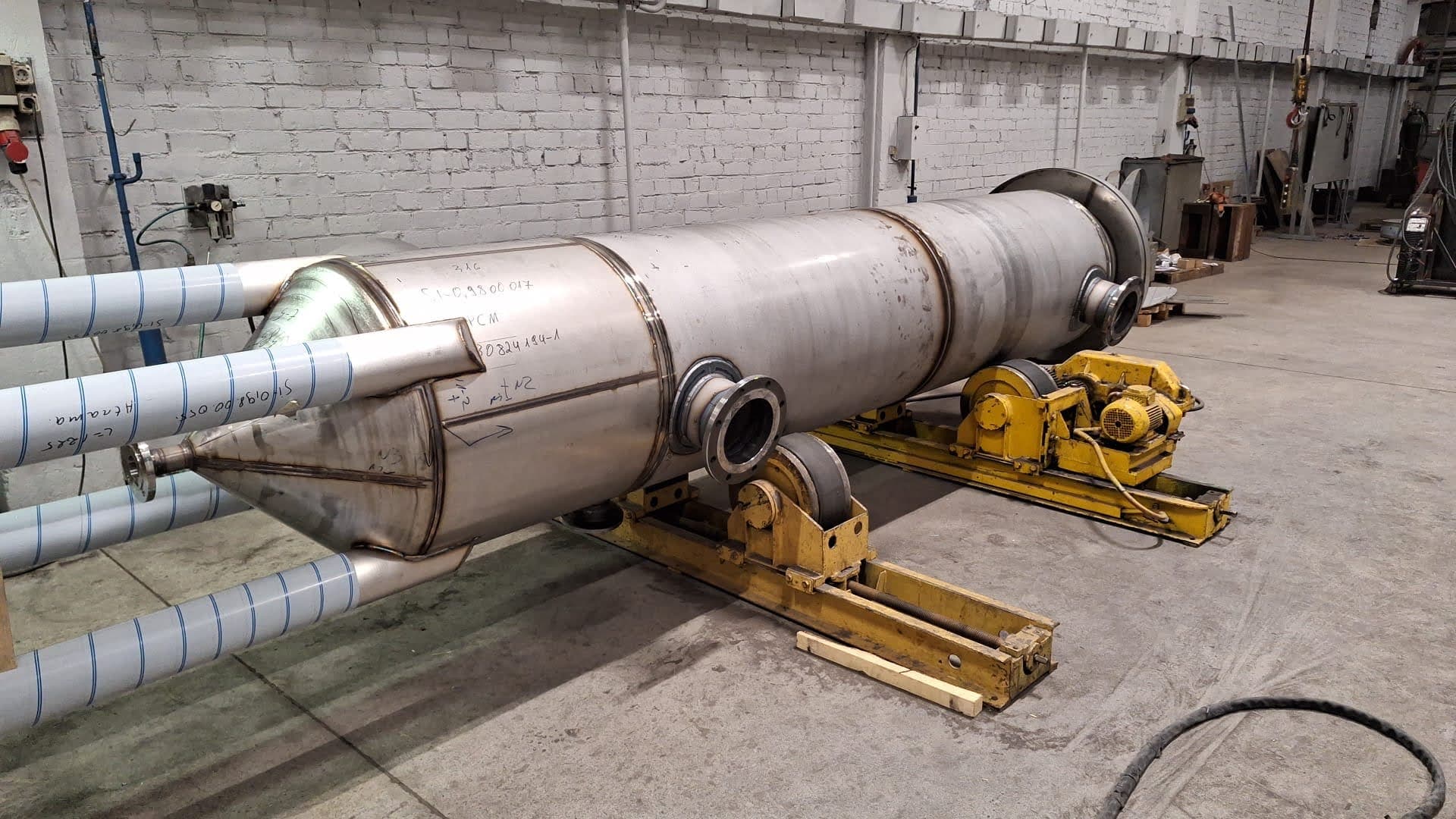 Steel tank supplied by Virasmart 5