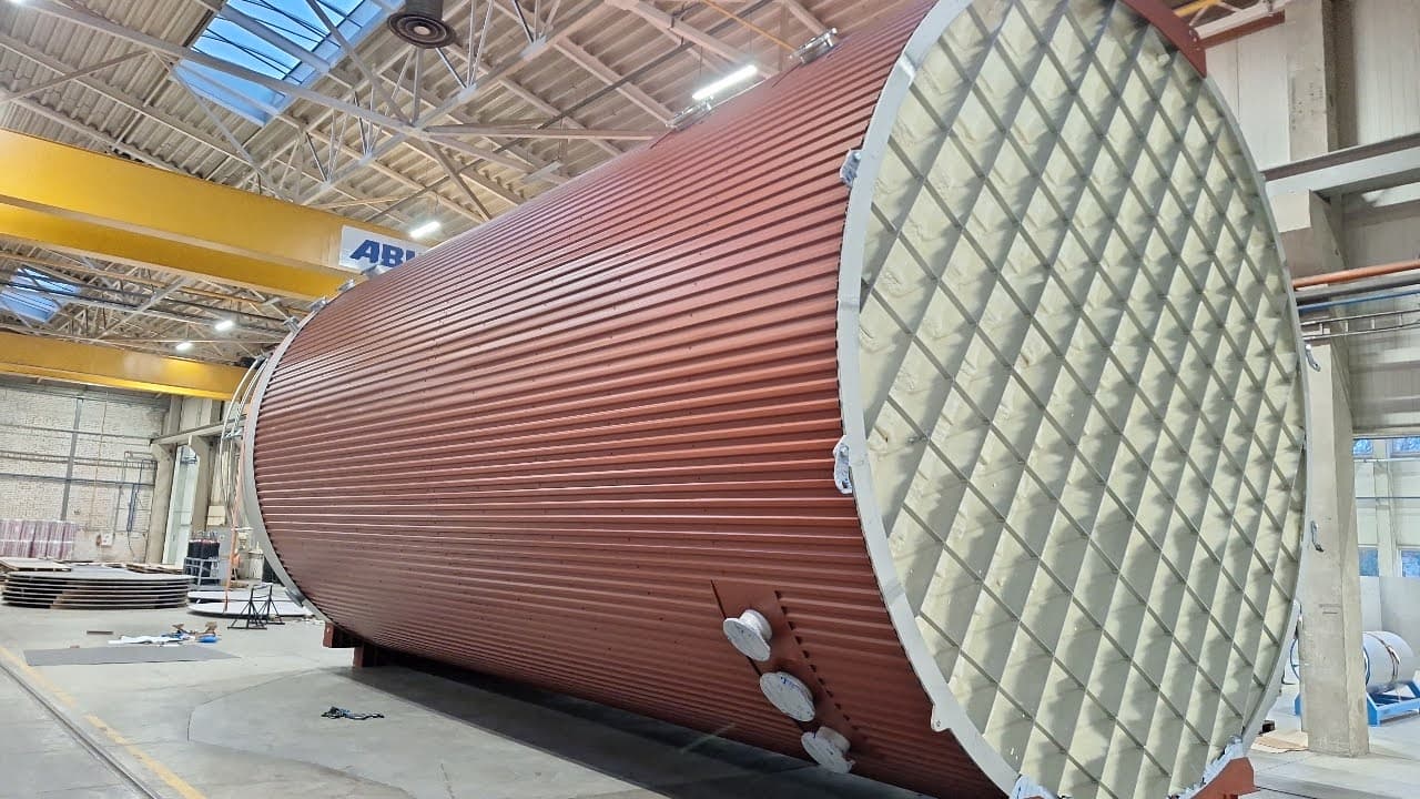 Steel tank supplied by Virasmart 6