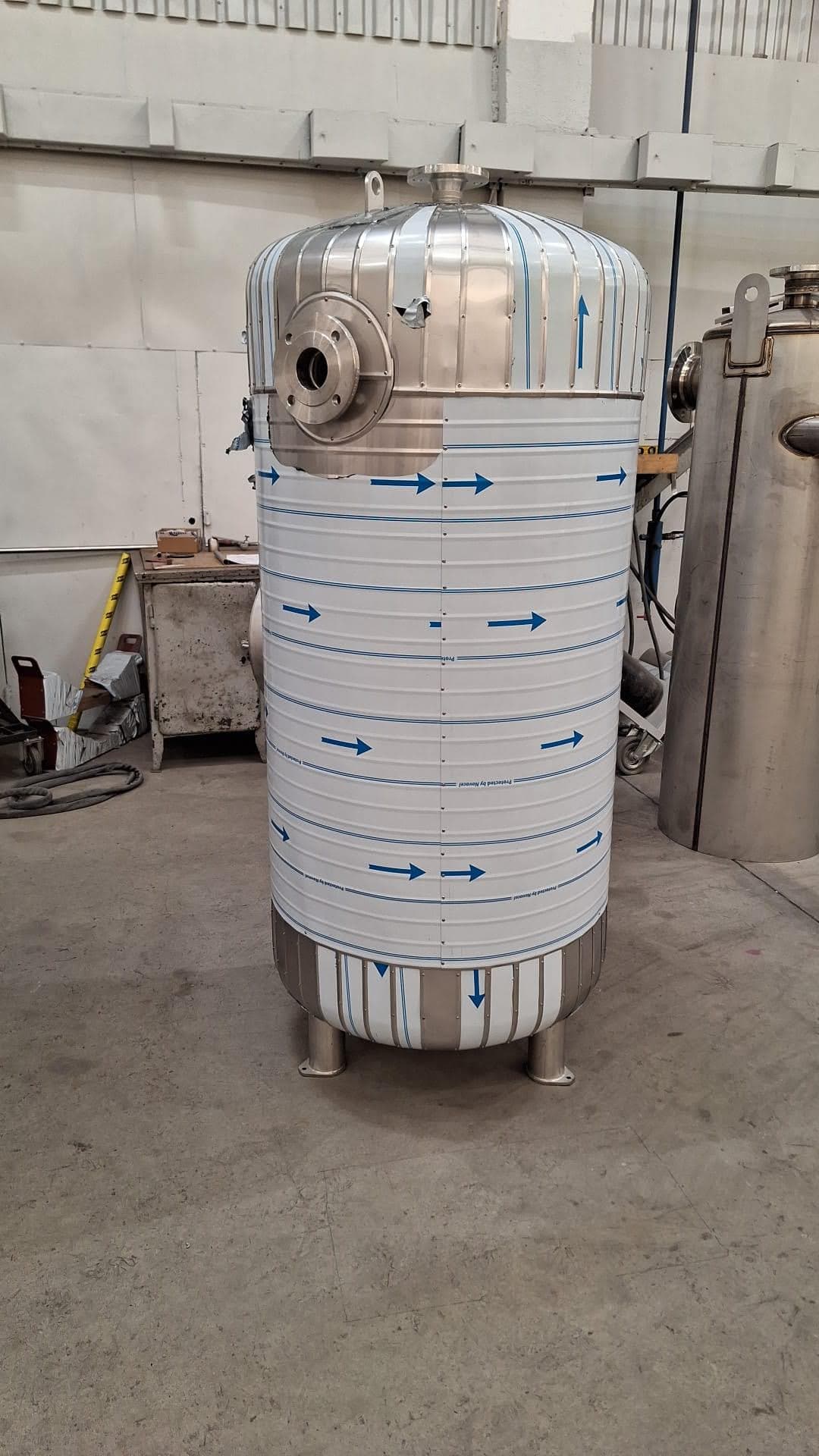 ASTRA stainless steel tank supplied by Virasmart 8
