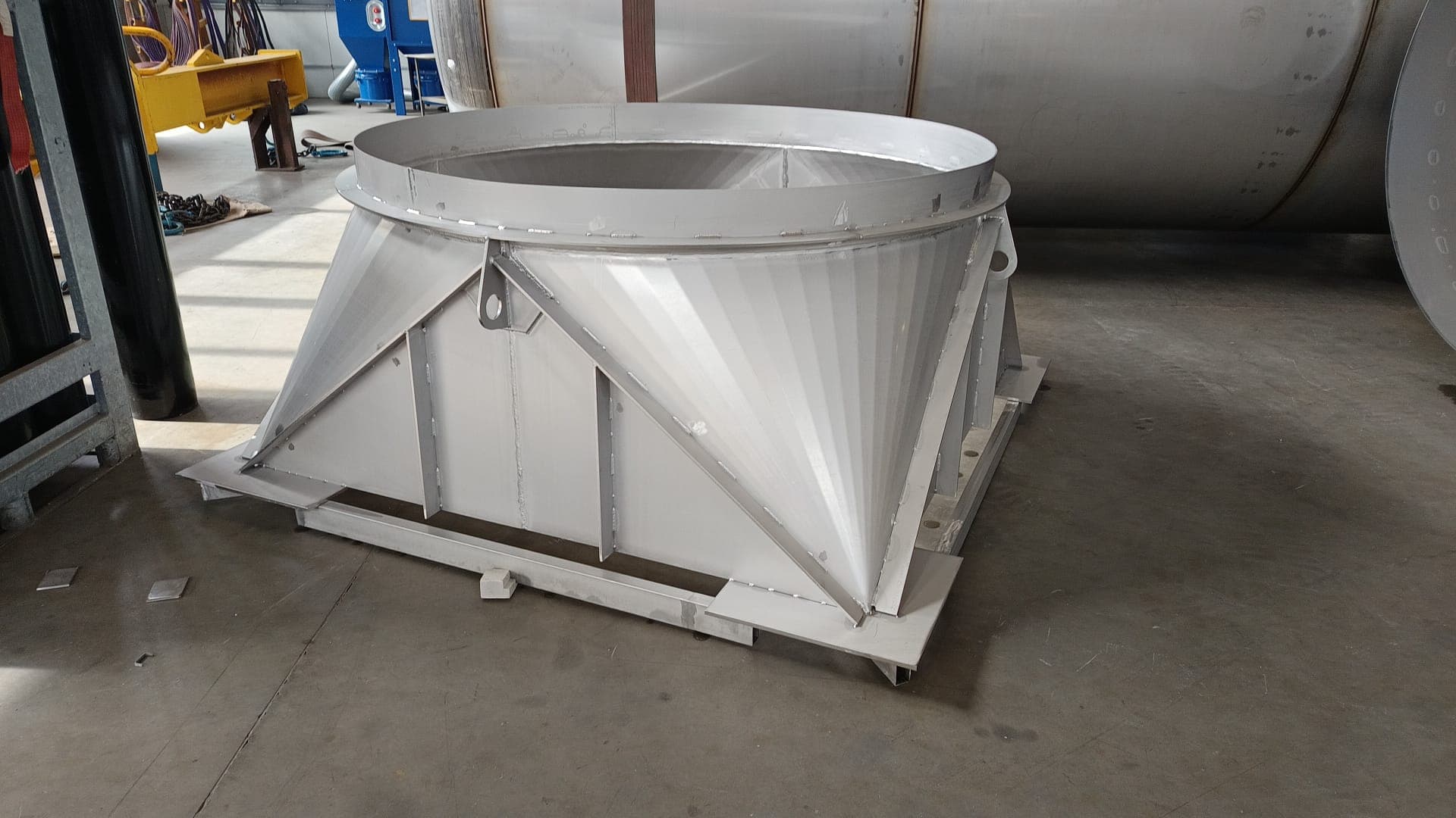 Fabricated steel gas duct supplied by Virasmart 2